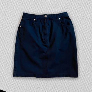 Mondi Sports Black Denim Skirt